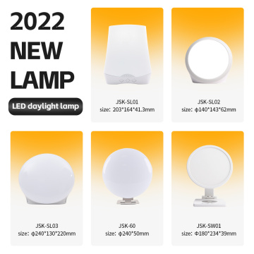 Lámpara de luz diurna LED más nueva de eBay con cargador inalámbrico