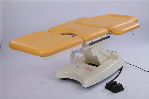 yellow gyn bed