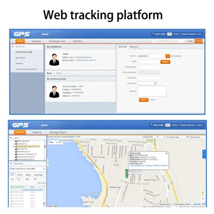 Personal GPS tracker system wireless tracking software with Google Map provide APPs, platform customization service Thinkrace