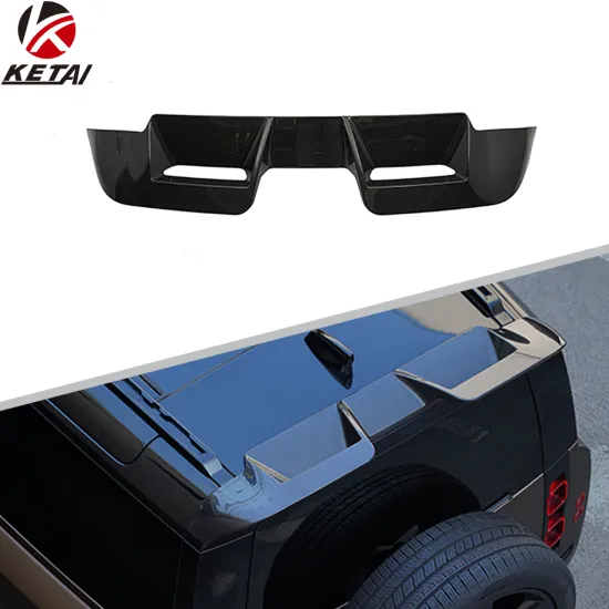 ROCK Style Carbon Fiber Car Rear Wing Spoiler for Land Rover Defender 90/110 2020-2023