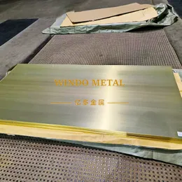 Brass Plate With PVC Coating H65 Brass Sheet