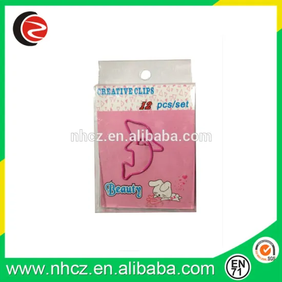 Dolphine Paper Clips in PET Box