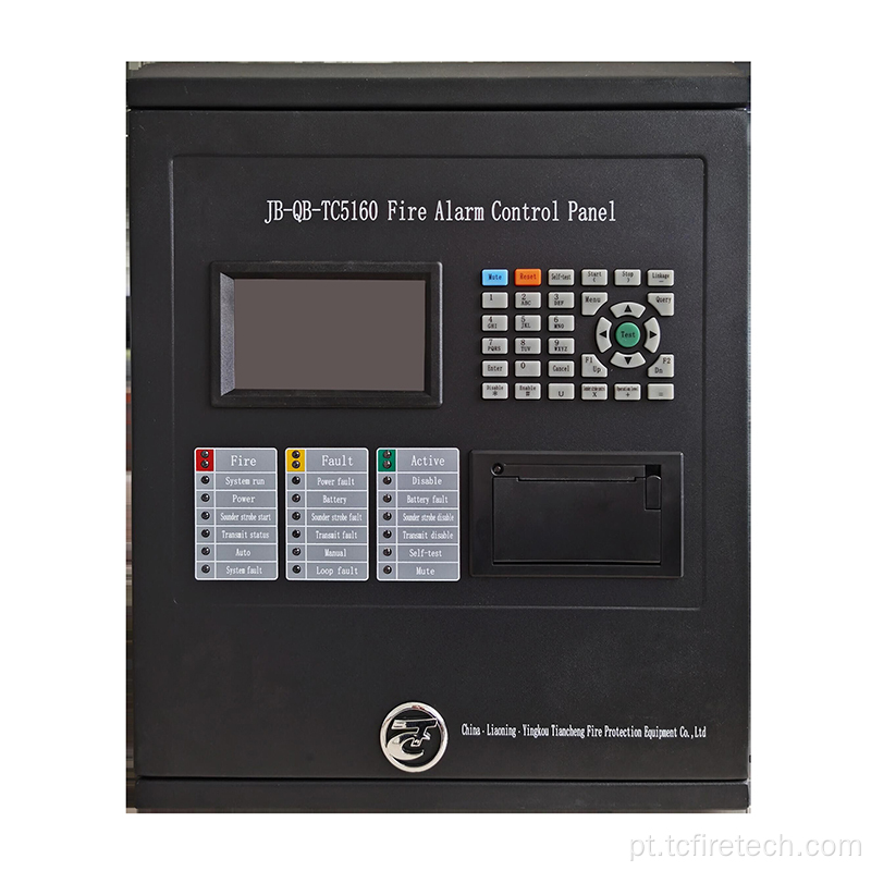 JB-QB-TC5160 Painel de controle de alarme de incêndio automático Liga do painel