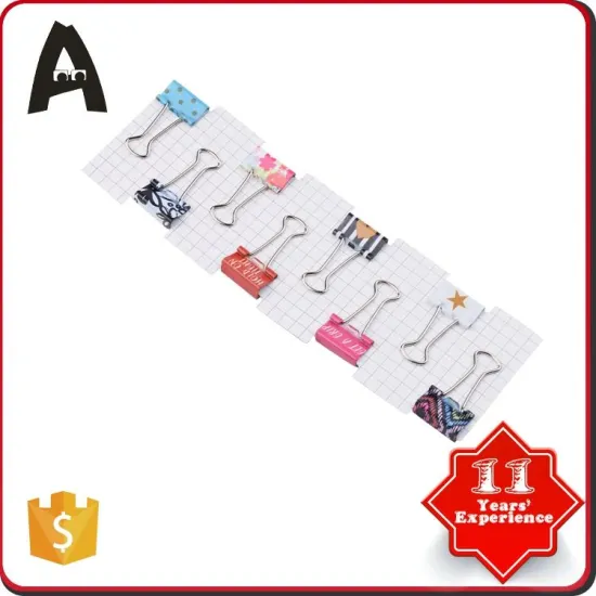 High Quality factory directly oem animal shapes binder clip