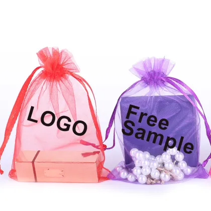 5x7 Inch Organza Pouch Bags - Packaging Organza Bags 13x18cm