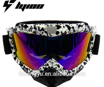 Professionelle Motocross -Rennbrille mit abnehmbarer Nasenwache