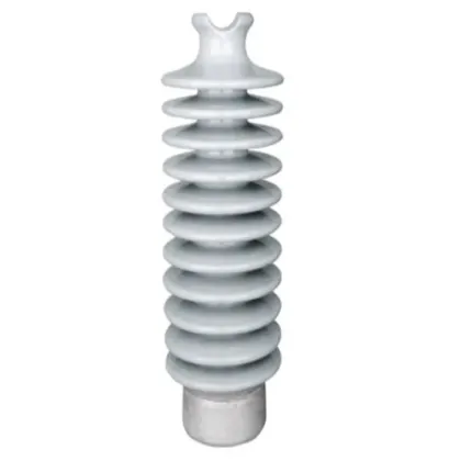 High Voltage Porcelain Insulators Horizontal Line Post Insulator Ceramic