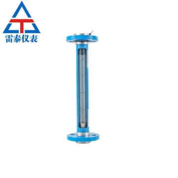 Anti corrosion glass rotor flowmeter