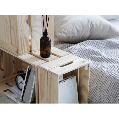 Decorative Wooden Storage Container Boxes Wood Crates