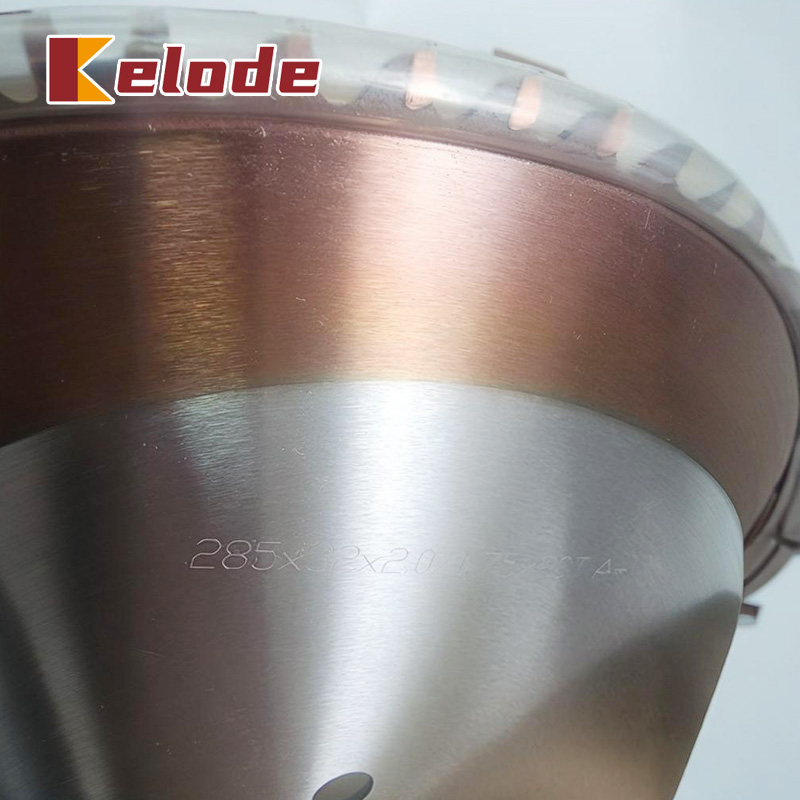 شفرة منشار بارد من السيراميك مصنوعة من الفولاذ المقاوم للصدأ