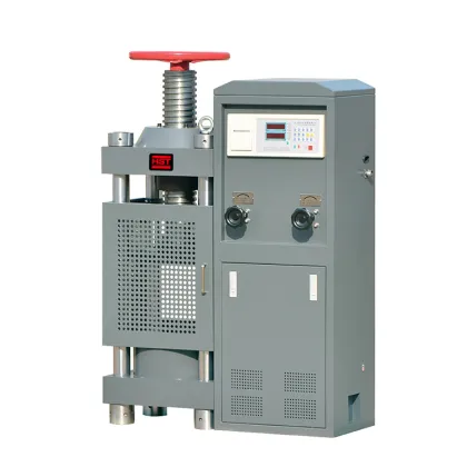 Hydraulic Cylinder Cement Concrete Flexure Cube Breaking Test Machine
