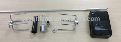 BBQ rotisserie grill spit