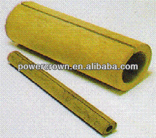 waterproof rock wool pipe heat insulation building material roof insulation