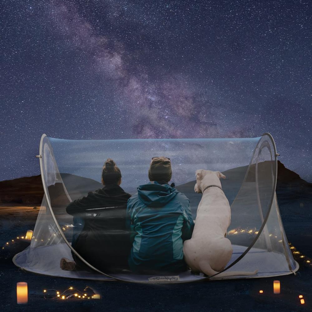 2 Person Camping Stargazing Transparent Pop Up Tent