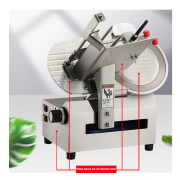 Professional Commercial Stainless Steel Meat Slicer for Sale: Perfect for Cutting Frozen Meat, Mutton, Beef, and Bacon