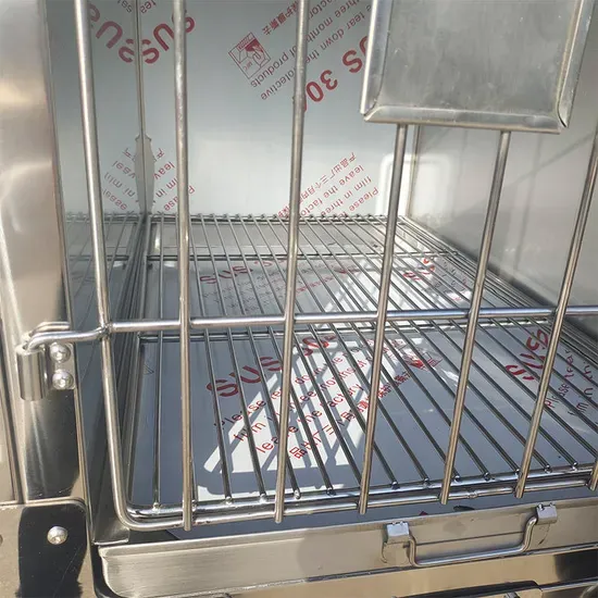 High-Quality Stainless Steel Vet Cages for Animals