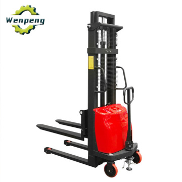 1T 2T Semi-electric Hydraulic Stacker Pallet Truck