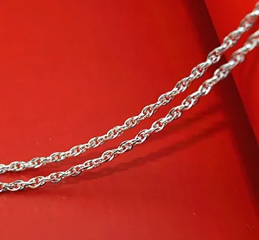 cheap silver jewellery 925 sterling silver rope chain