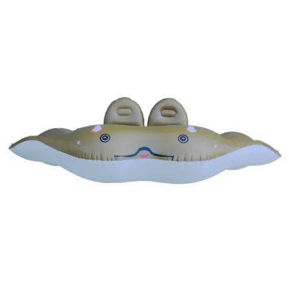 Motorized Manta Ray Toy: Inflatable Water Play Float for Kids and Adults