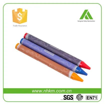 high quality wax crayon EN71 kids art crayon