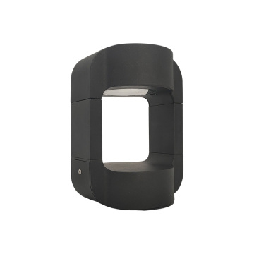 Matte Black Waterproof Outdoor Bollard Light for Landscape Pathway