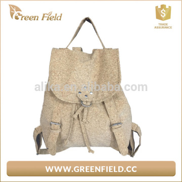 Waterproof cork backpack promotional cork travel backpacks