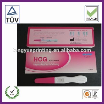 Pregnancy Test Paper Packaging Box/medicine box design