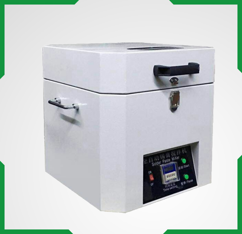 Digital control Efficient hybrid solder paste mixer