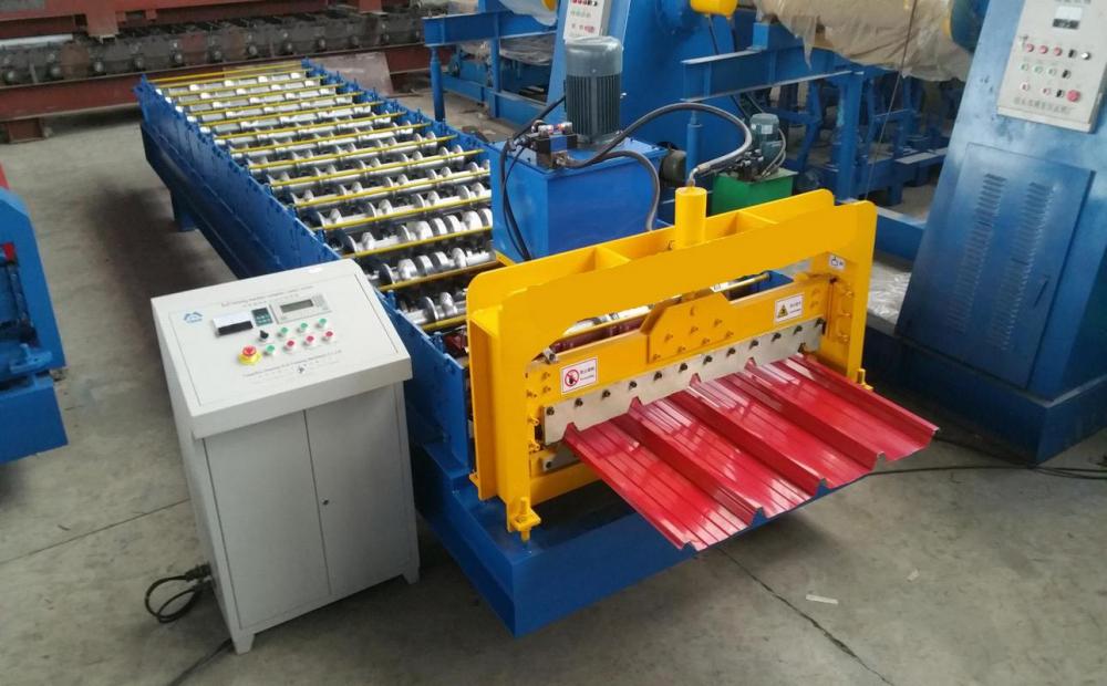 Color Metal Roof Sheet Cold IBR Forming Machine