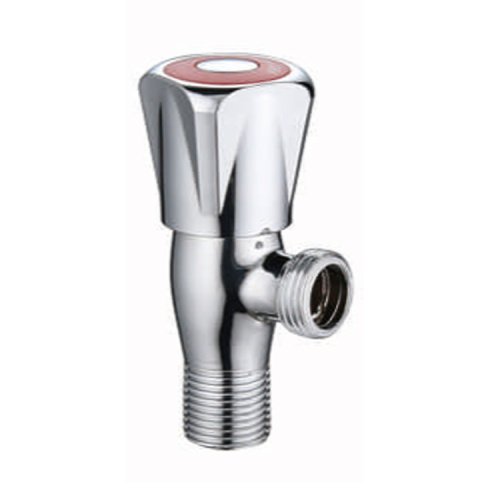 Valve Chrome Plated Brass Angle Valve For Bathroom