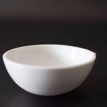 Round Bottom Porcelain Evaporation Dishes with Spout 500ml