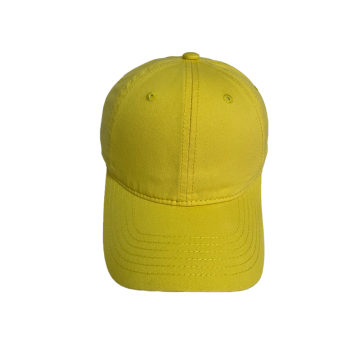 Topi Bisbol Katun Tidak Terstruktur Biru Royal Solid