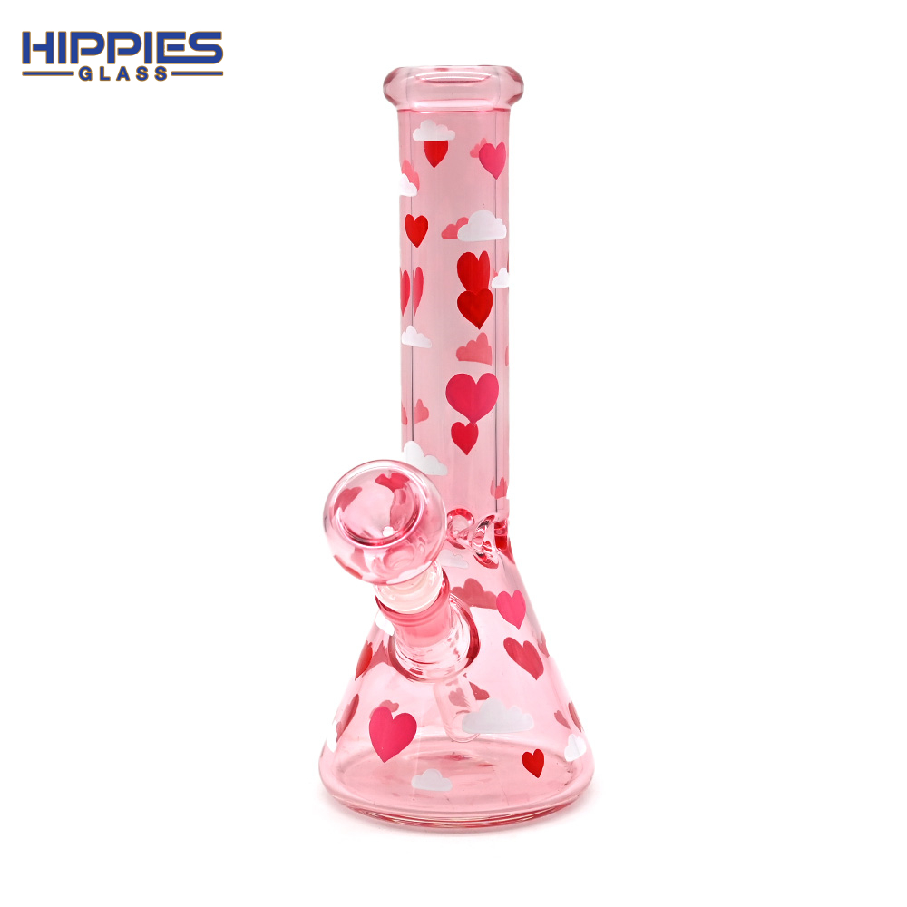 Glass Beaker Bong for Valentine's Day gifts