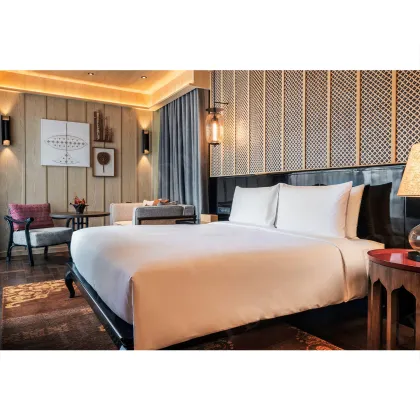Modern Wood Veneer Hotel Furniture Project