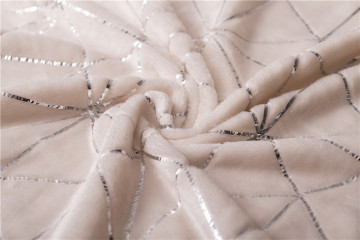 Double Sided Flannel Fleece Fabric for Blanket Baby