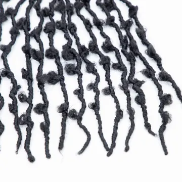 faux locs butterfly locs crochet in synhtetic hair extension braids 22inch black dreaklocs crochet  braids