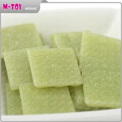 AS43 green DIY Glass Mosaic Kids DIY Crafts