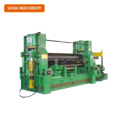 Nantong Donghai Hydraulic 3 Rollers Rolling Machine