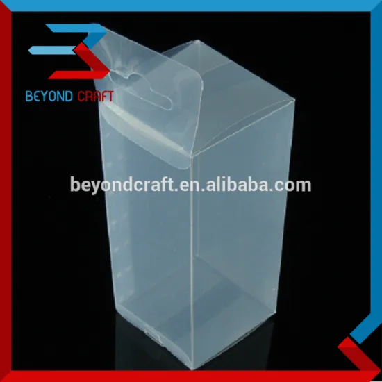 foldable clear PP foldable storage box transparent package box