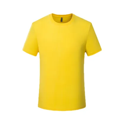 Custom Logo ALLBLUE 180GSM Cotton O Neck T-Shirt for Business Attire