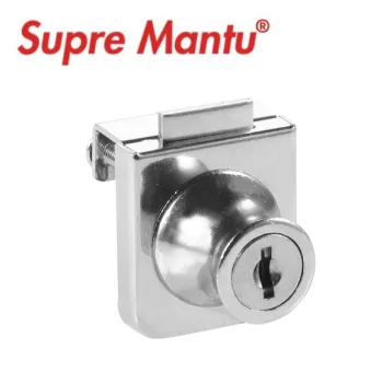 Durable Glass Cabinet Lock for Furniture Display Units