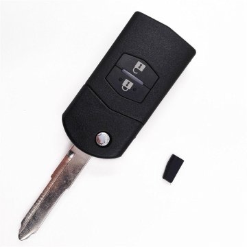 315MHz 4D63 Chip 2 Buttons Flip car key fob frequencies for Mazda M3 M6(with LOGO)