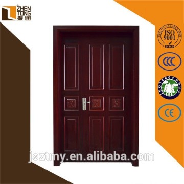 China supplier modern design durable custom interior/exterior modern solid wood exterior door