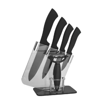 Black Zirconia Ceramic Kitchen Knives - Various Sizes: 6inch, 5inch, 4inch, 3inch