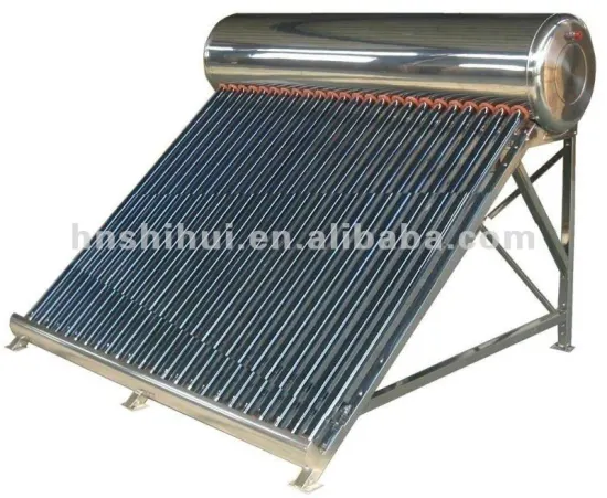 good price stainless steel solar water heater with assistant tank