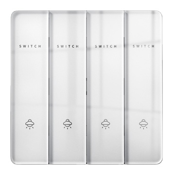 Modern Universal PC UK 13A Wall Light Switches and Sockets för kök