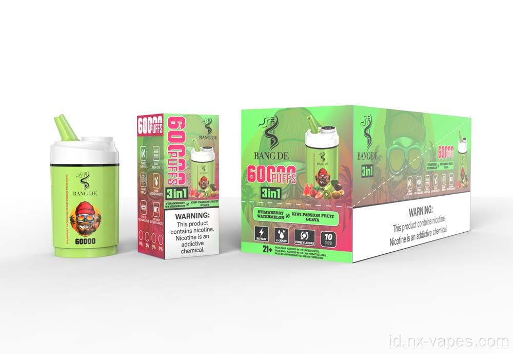 Bang de 60k grosir vape sekali pakai