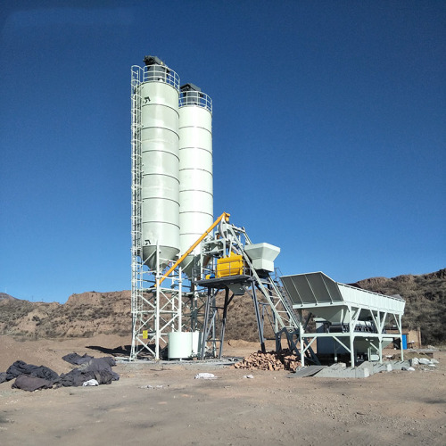 Planta profissional de lotes de concreto para venda