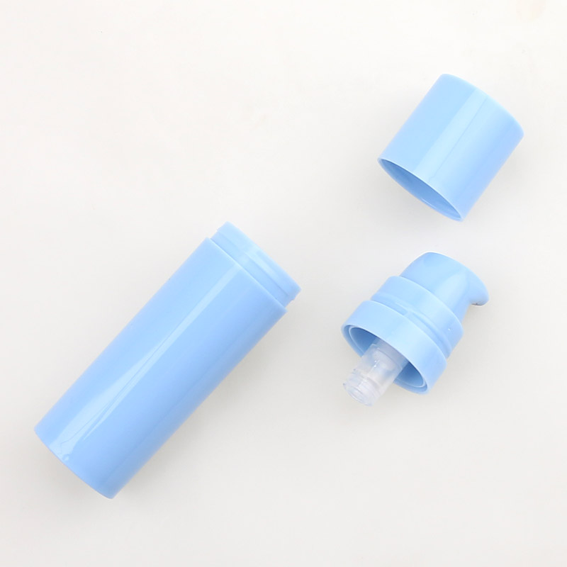Botella de bomba de crema sin aire sin aire sostenible vacía de cosmética 100ml 120 ml