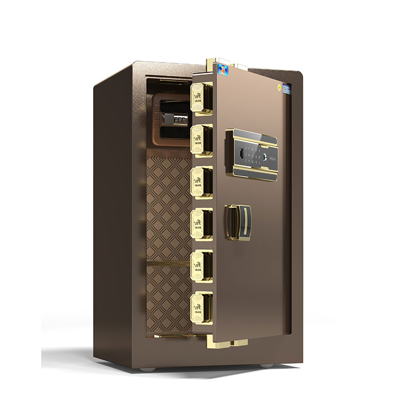 Tiger Safes Classic Series-Brown 80cmハイフィンガープリントロック